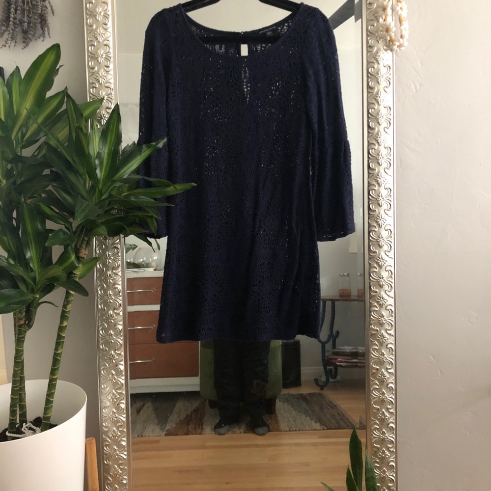 Throw over dress